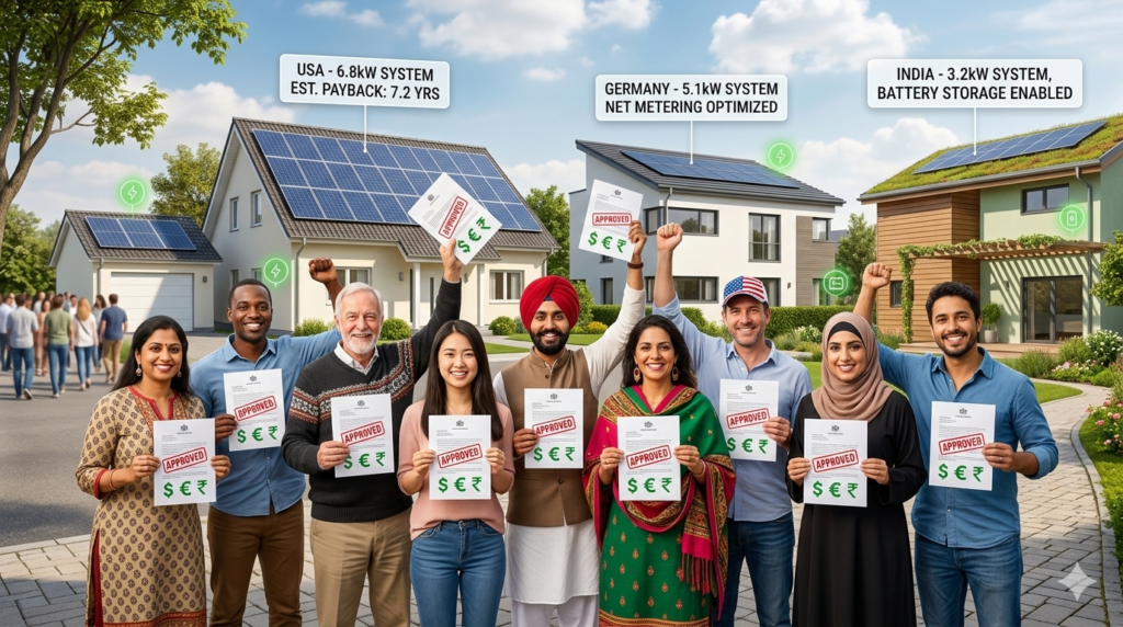 List of verified energy sources and clickable links for solar research data.