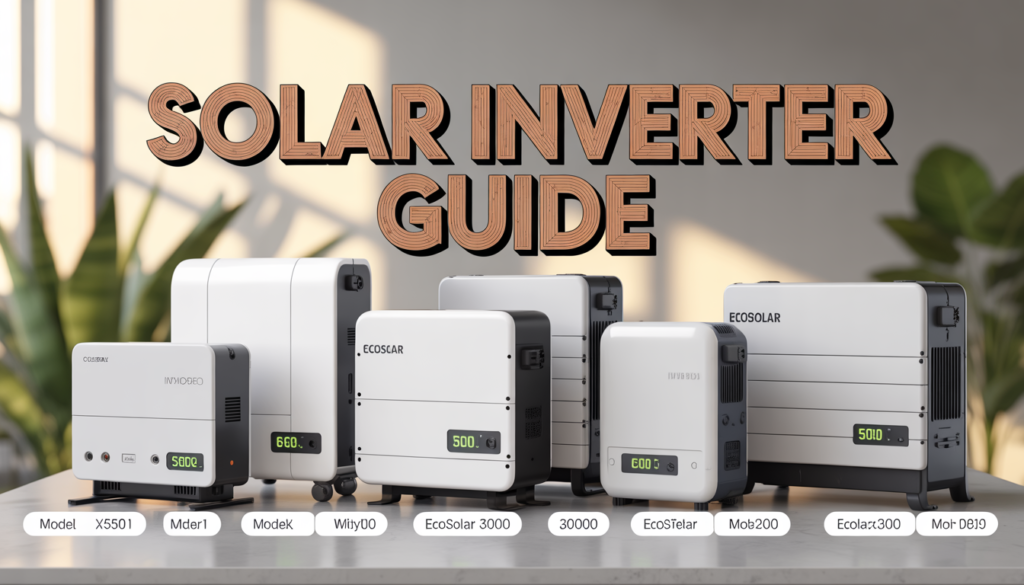 Best hybrid solar inverter unit for sustainable living and smart home gadgets