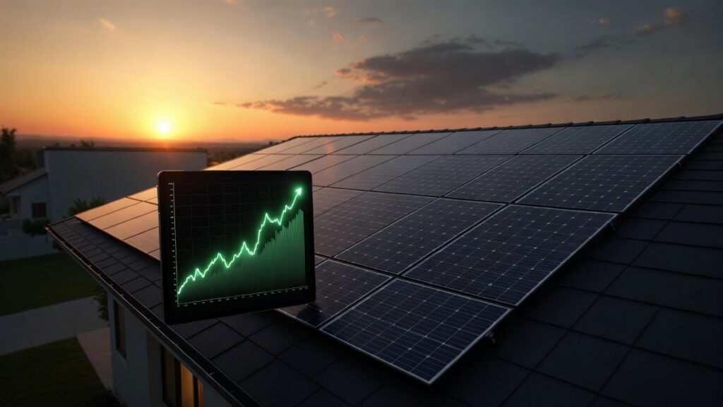A professional guide for Solar ROI Calculation 2026 by Eco Power Guide