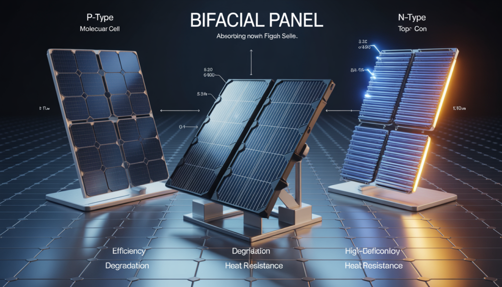 High-efficiency-N-Type-monocrystalline-solar-panels-comparison