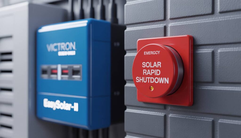 Integrating Victron EasySolar-II with smart home gadgets for automated energy saving.