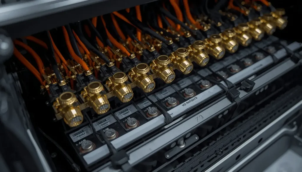 Safe wiring and installation of LiFePO4 lithium batteries with a solar power system.